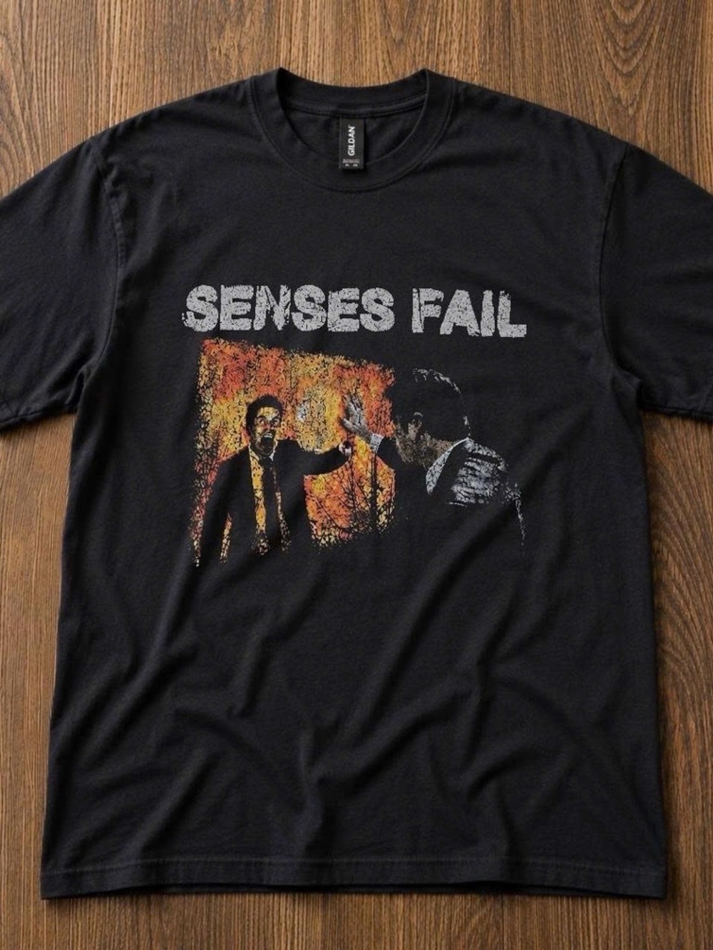 Senses Fail Men’s Black Graphic Tee